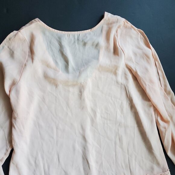 Tobi Cream Pink Blouse - Picture 8 of 9